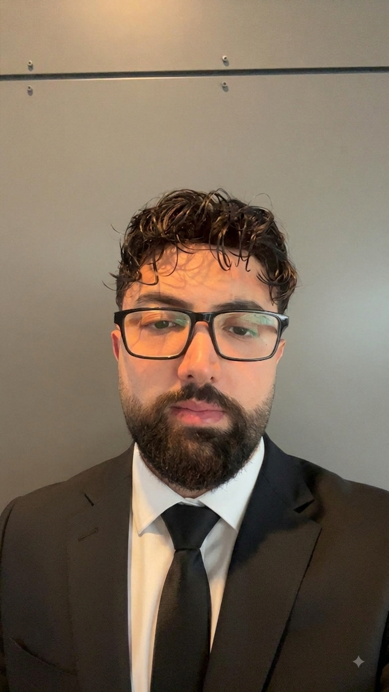 Porträtt av Salem Alhaddad
